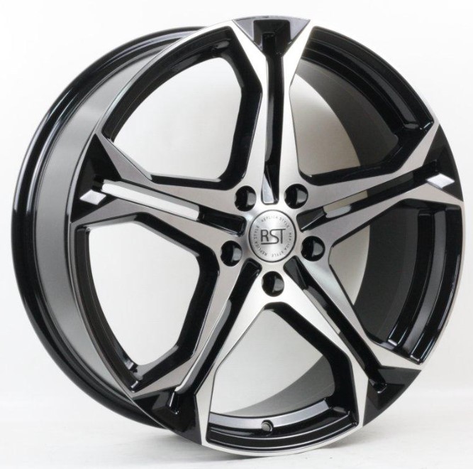 RST R099 (Geely Tugella) 7,50x19 5x108 D63,4 ET46 Черный глянцевый с проточкой Страна производства : РОССИЯ