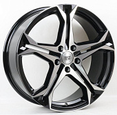 RST R099 (Geely Tugella) 7,50x19 5x108 D63,4 ET46 Черный глянцевый с проточкой Страна производства : РОССИЯ